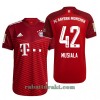 FC Bayern München Jamal Musiala 42 Hjemme 2021-22 - Herre Fotballdrakt
